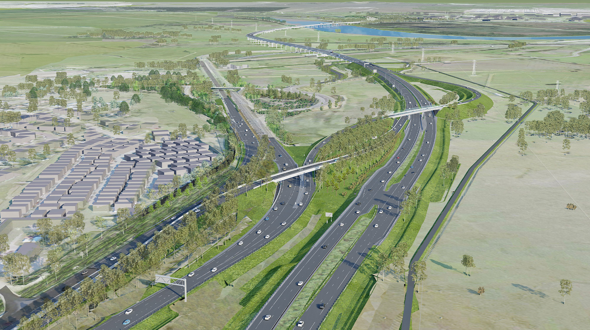 Black hill to tomago m1 freeway by cm+