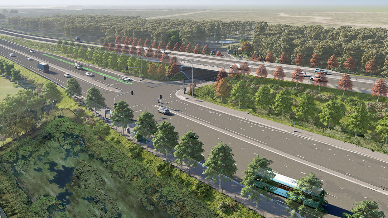 Black hill to tomago m1 freeway by cm+