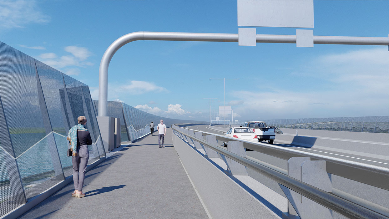 Bridgewater Bridge urban design by CM+