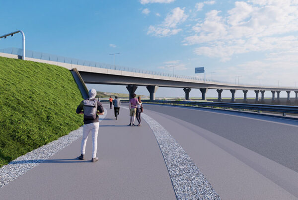 Bridgewater Bridge urban design by CM+