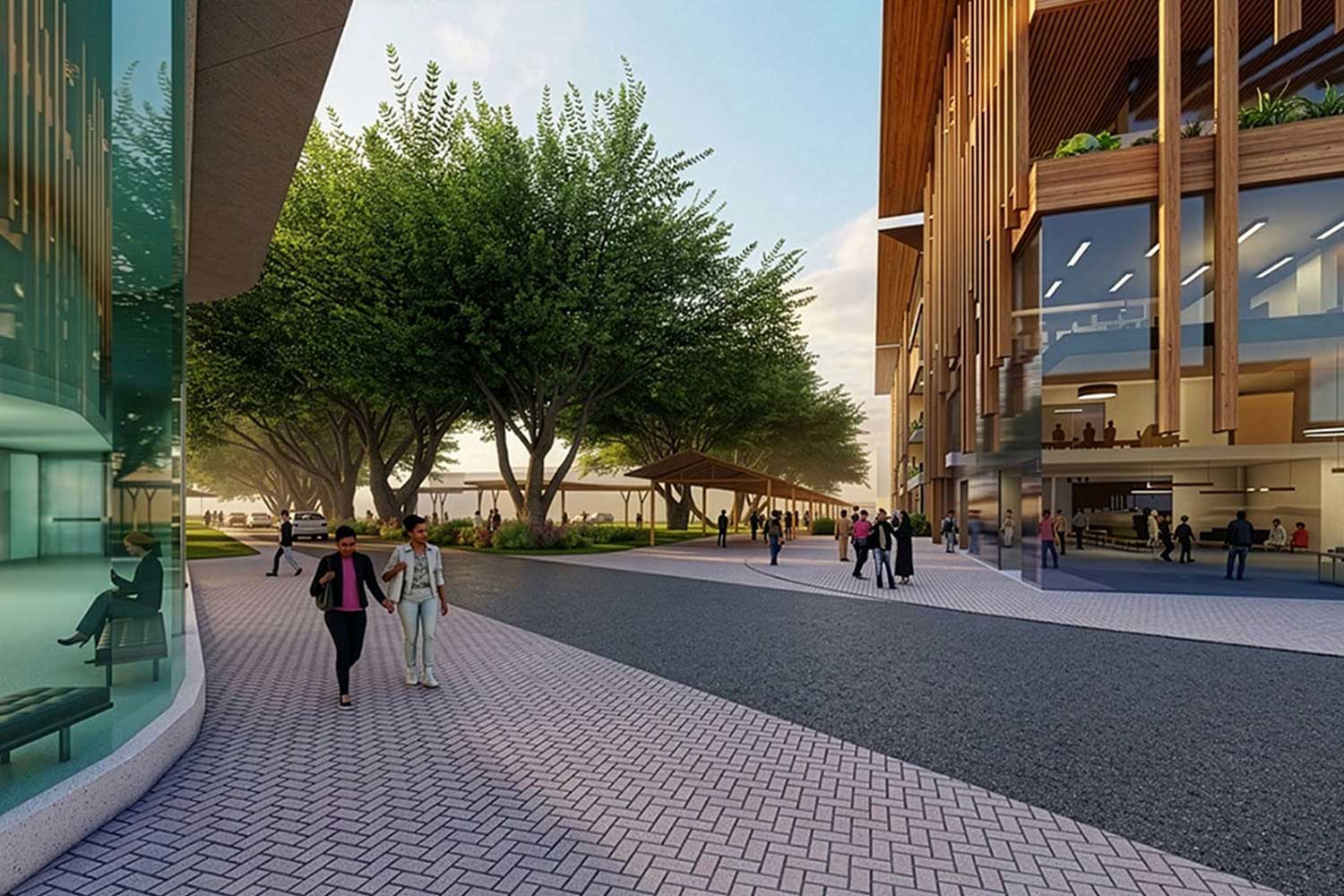 University of PNG architecture design by Conybeare Morrison (CM+)