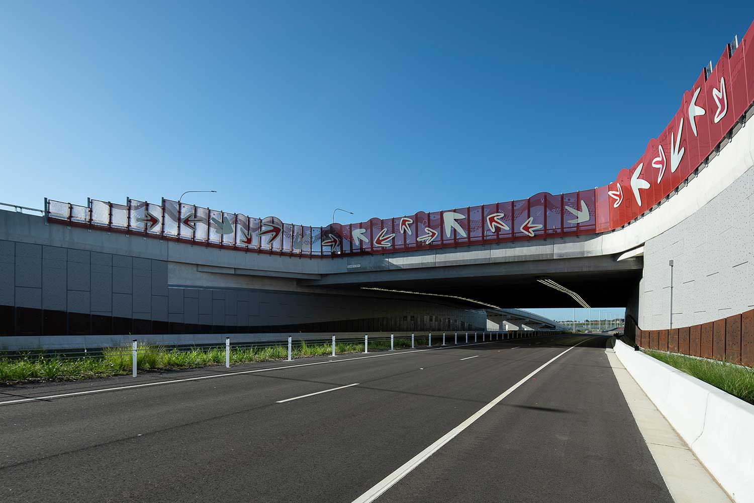 M12 Motorway - CM+ Conybeare Morrison. Photo by Richard Glover