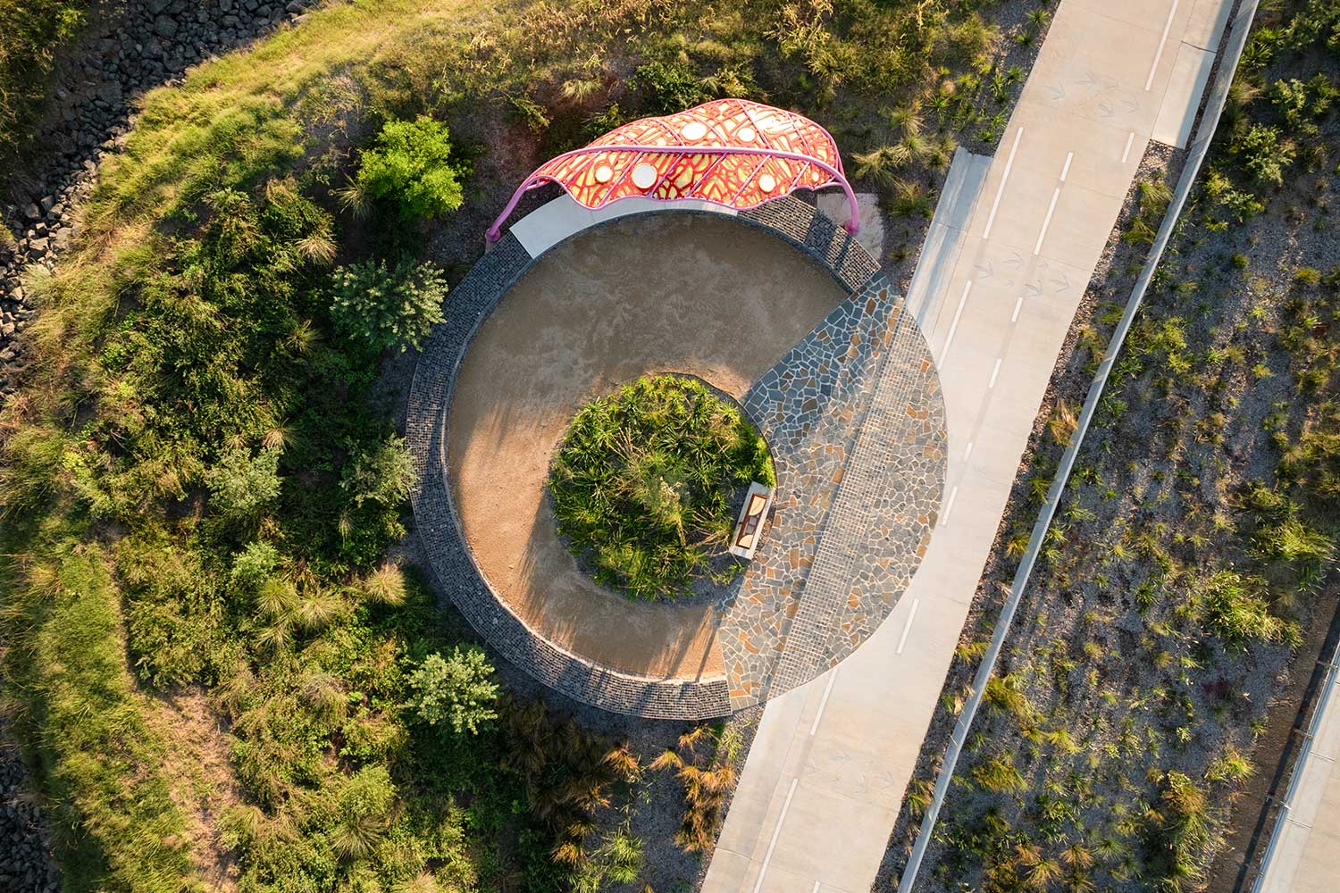 M12 Motorway - CM+ Conybeare Morrison. Photo by Ruth Gold